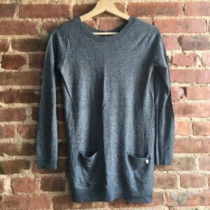 Twin-Set Back Button Sweater Cashmere Blend XS